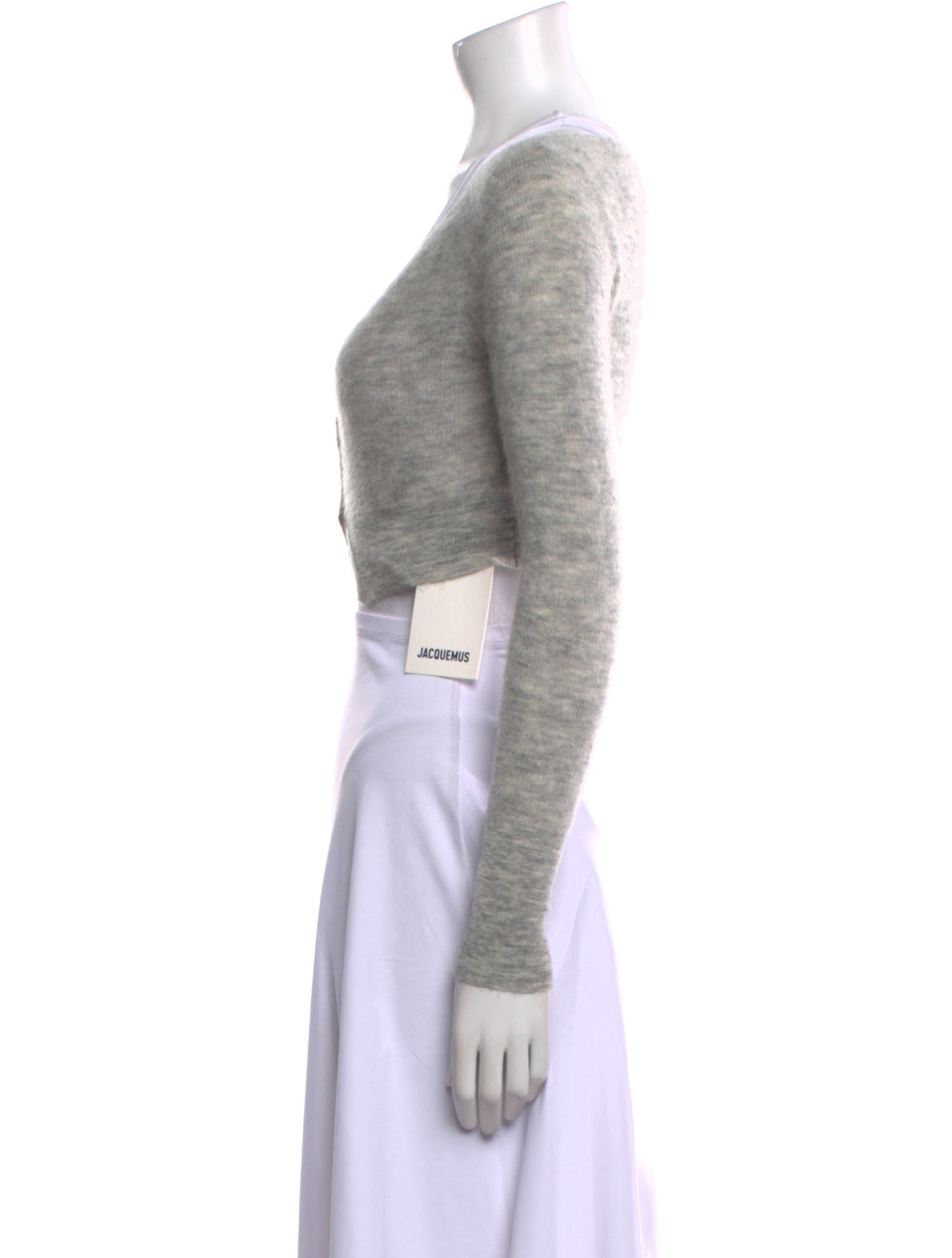 Jacquemus Mohair V-Neck Sweater w/ Tags
