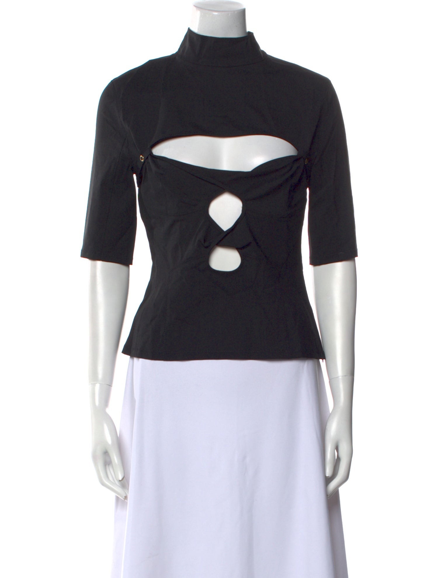 Jacquemus Virgin Wool Turtleneck Top