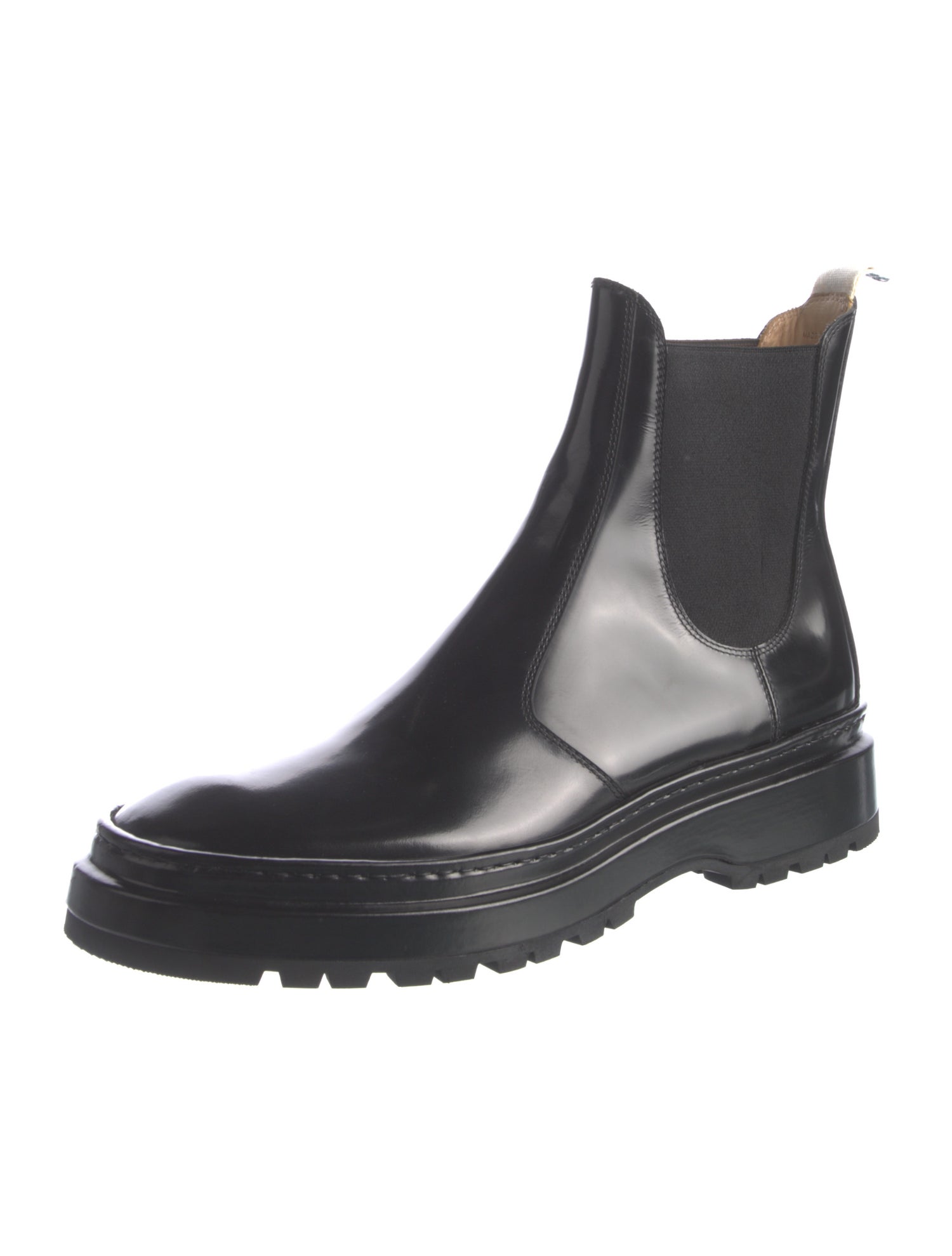 Jacquemus Patent Leather Chelsea Boots