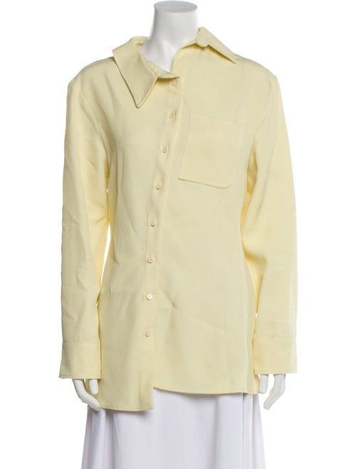Jacquemus Long Sleeve Button-Up Top