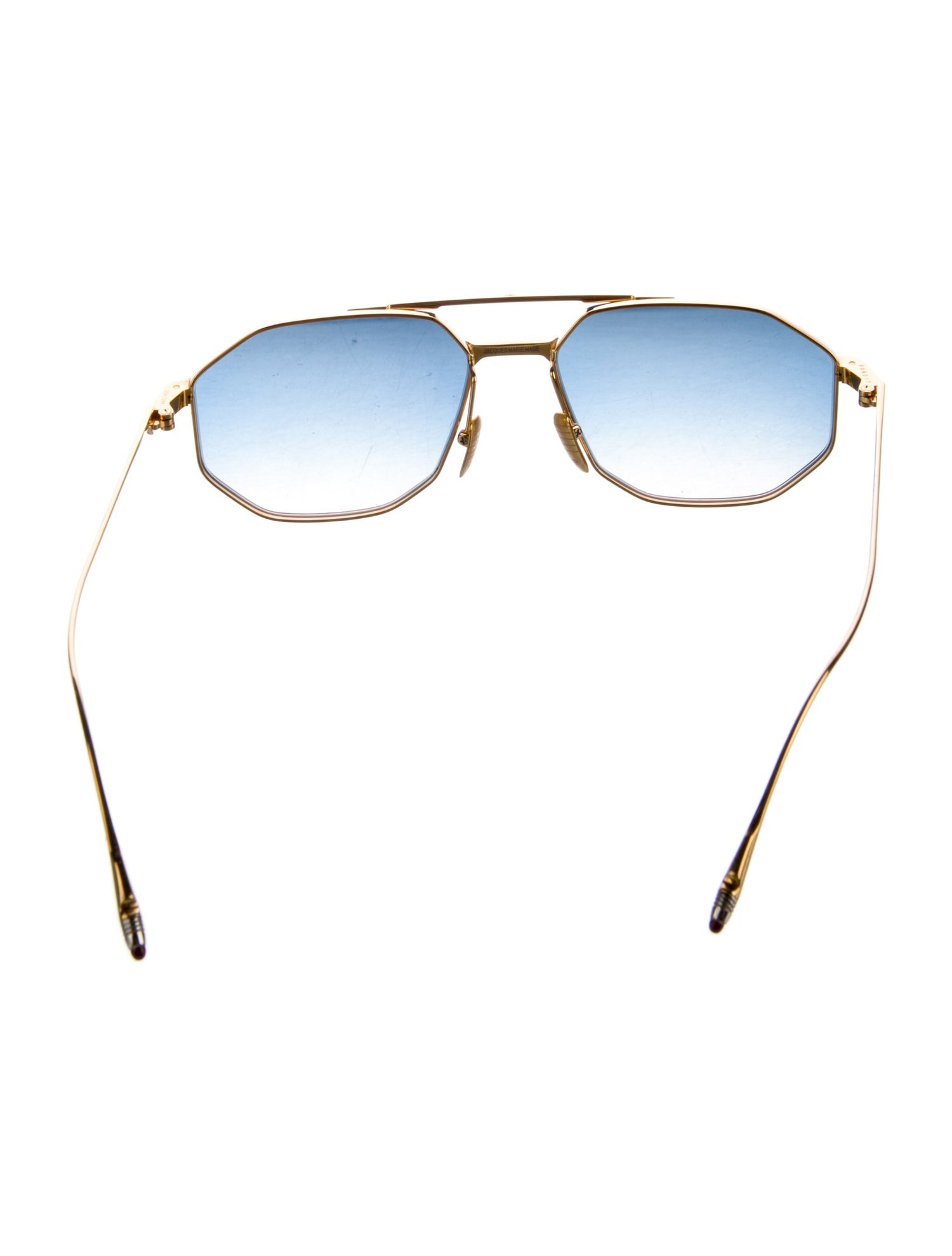 Jacques Marie Mage Aviator Gradient Sunglasses