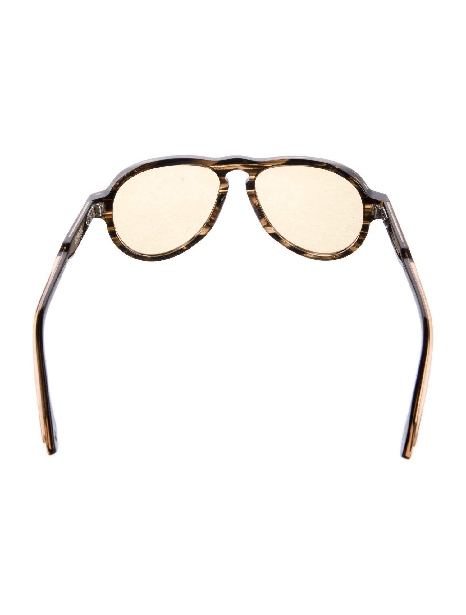 Jacques Marie Mage Aviator Tinted Sunglasses