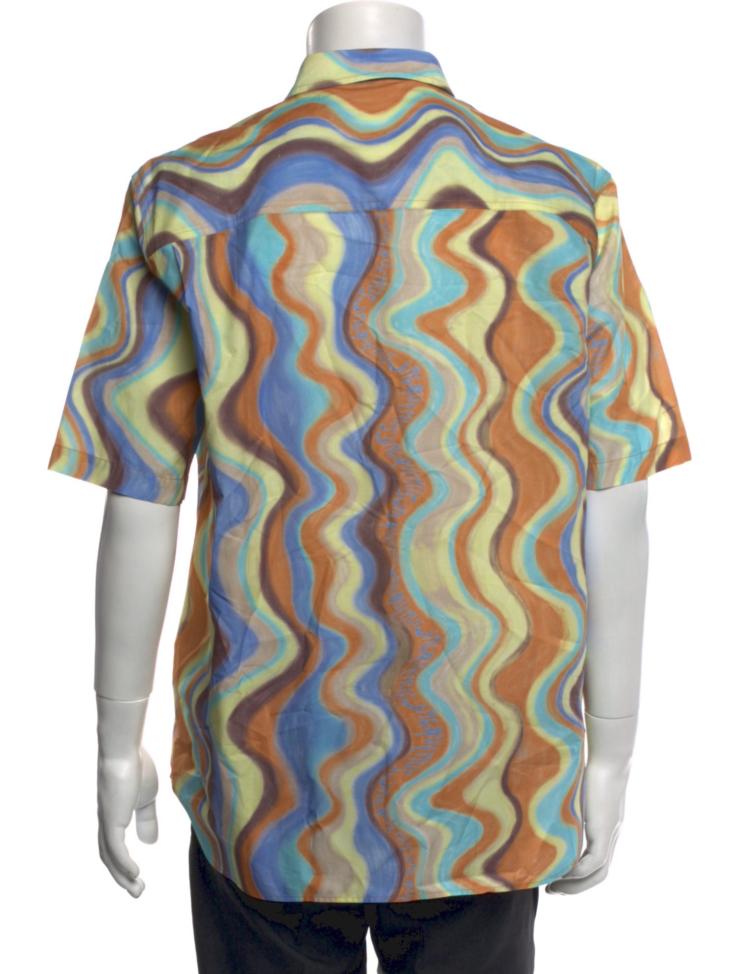 Jacquemus Animal Print Short Sleeve Shirt