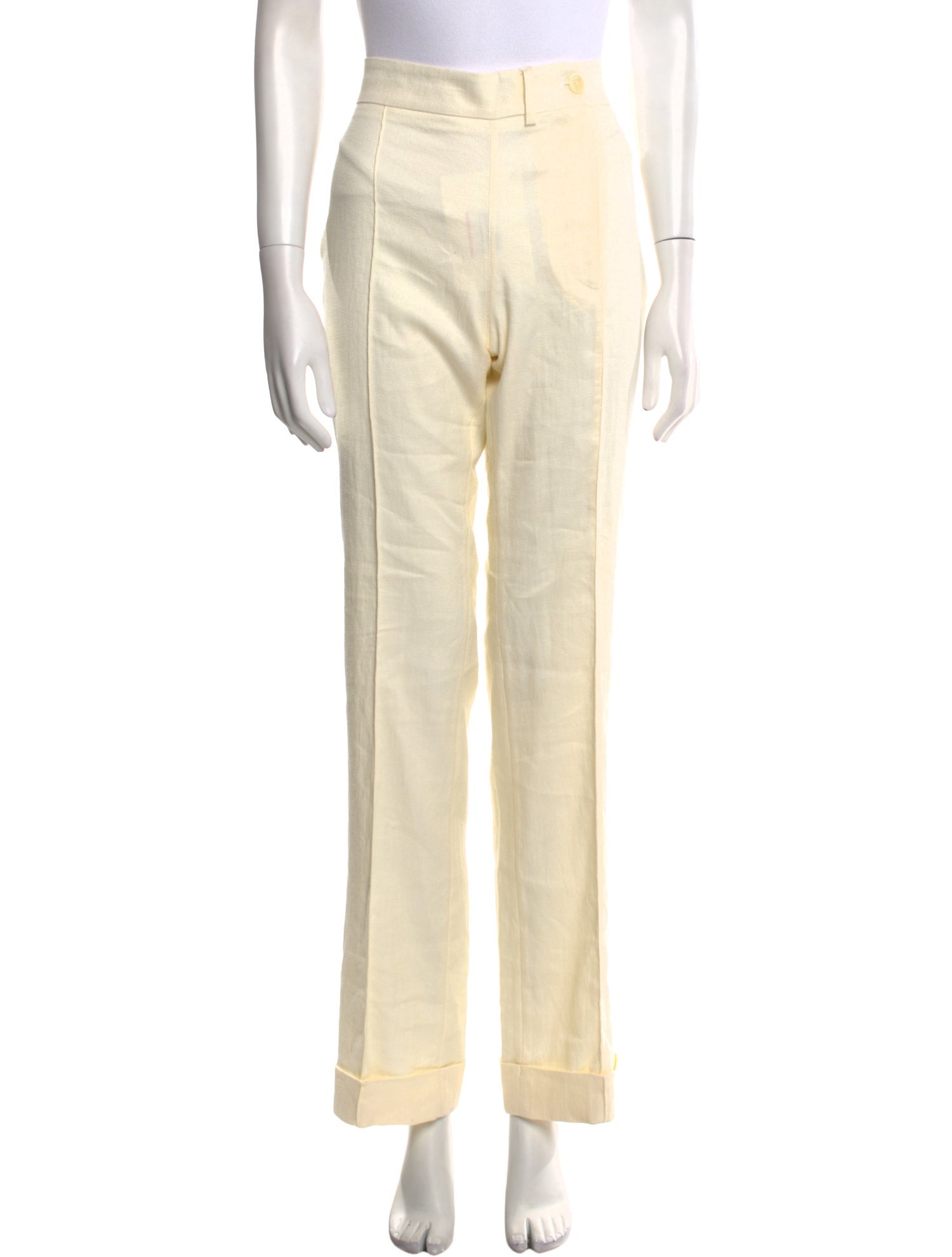 Jacquemus Linen Straight Leg Pants w/ Tags