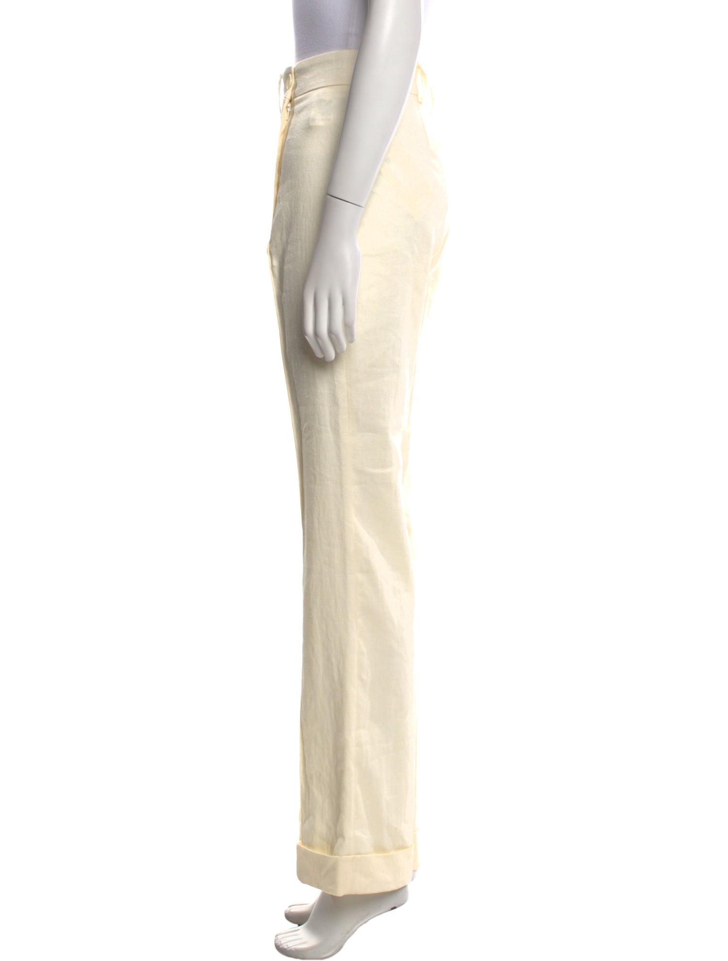 Jacquemus Linen Straight Leg Pants w/ Tags