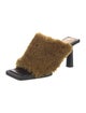 Jacquemus Shearling Slides