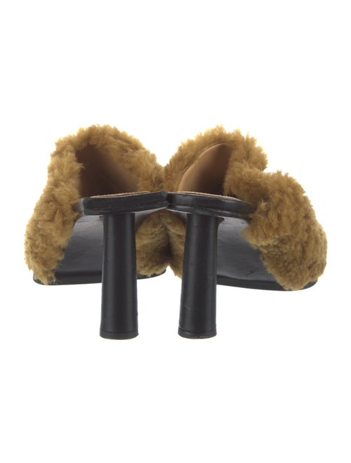 Jacquemus Shearling Slides