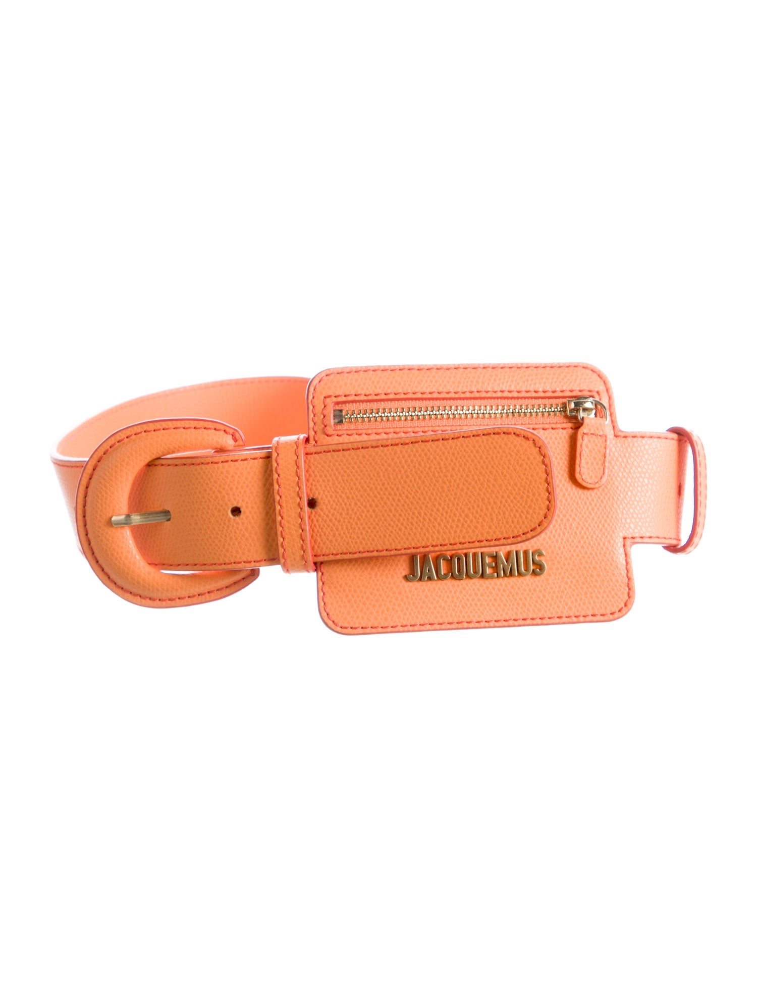 Jacquemus Wide Leather Waist Belt