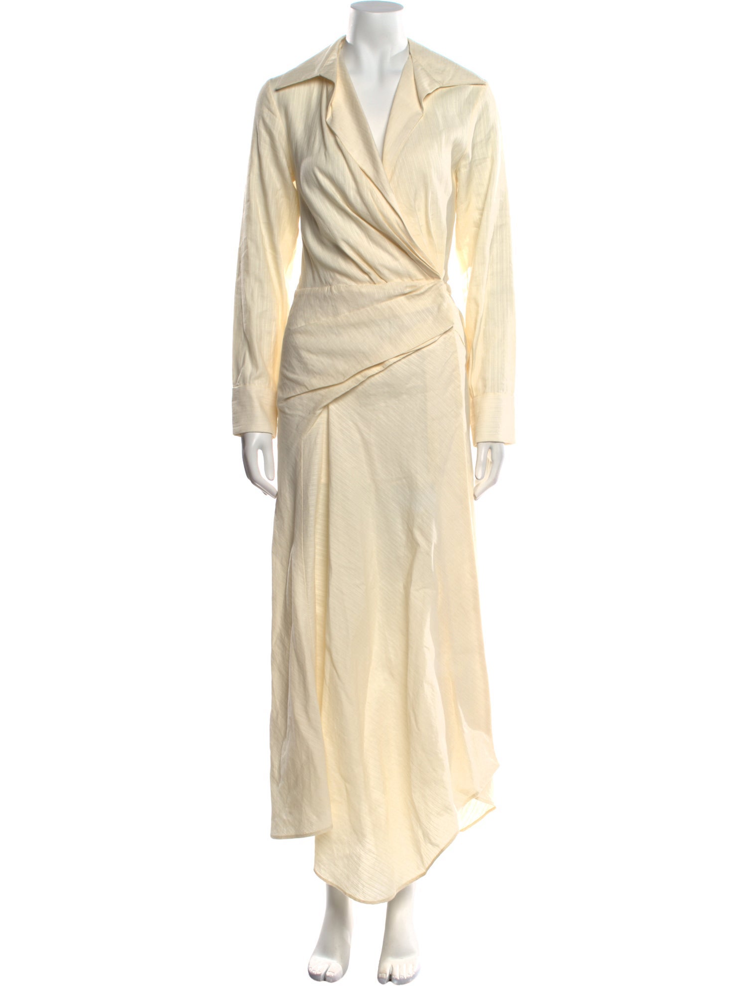 Jacquemus Linen Long Dress