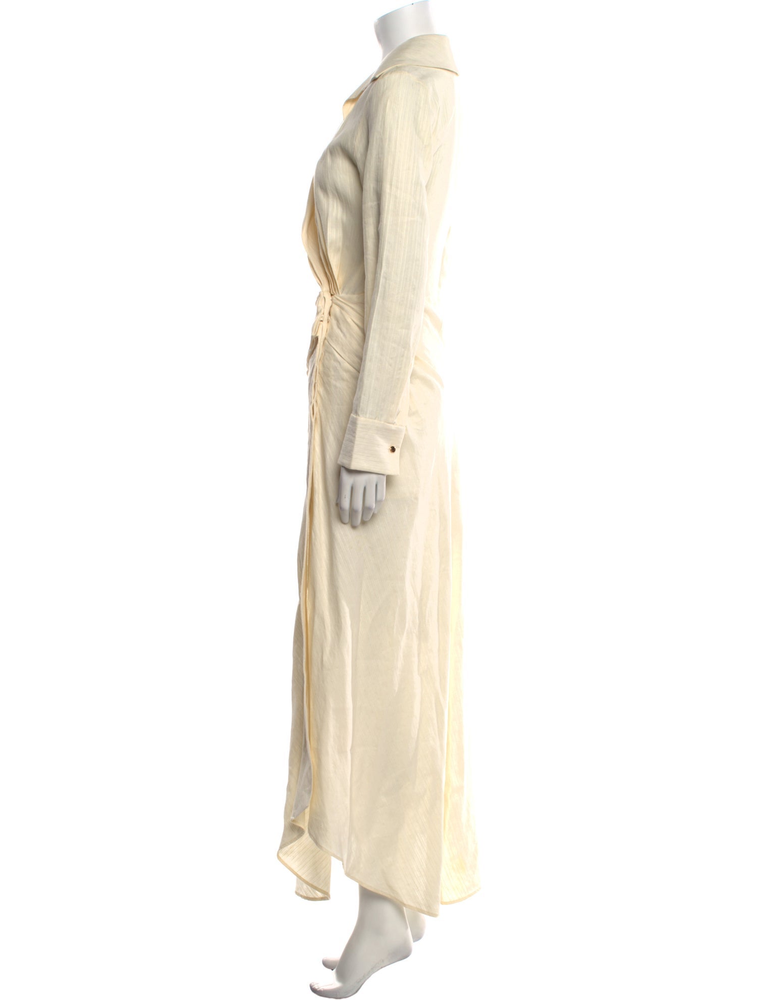 Jacquemus Linen Long Dress
