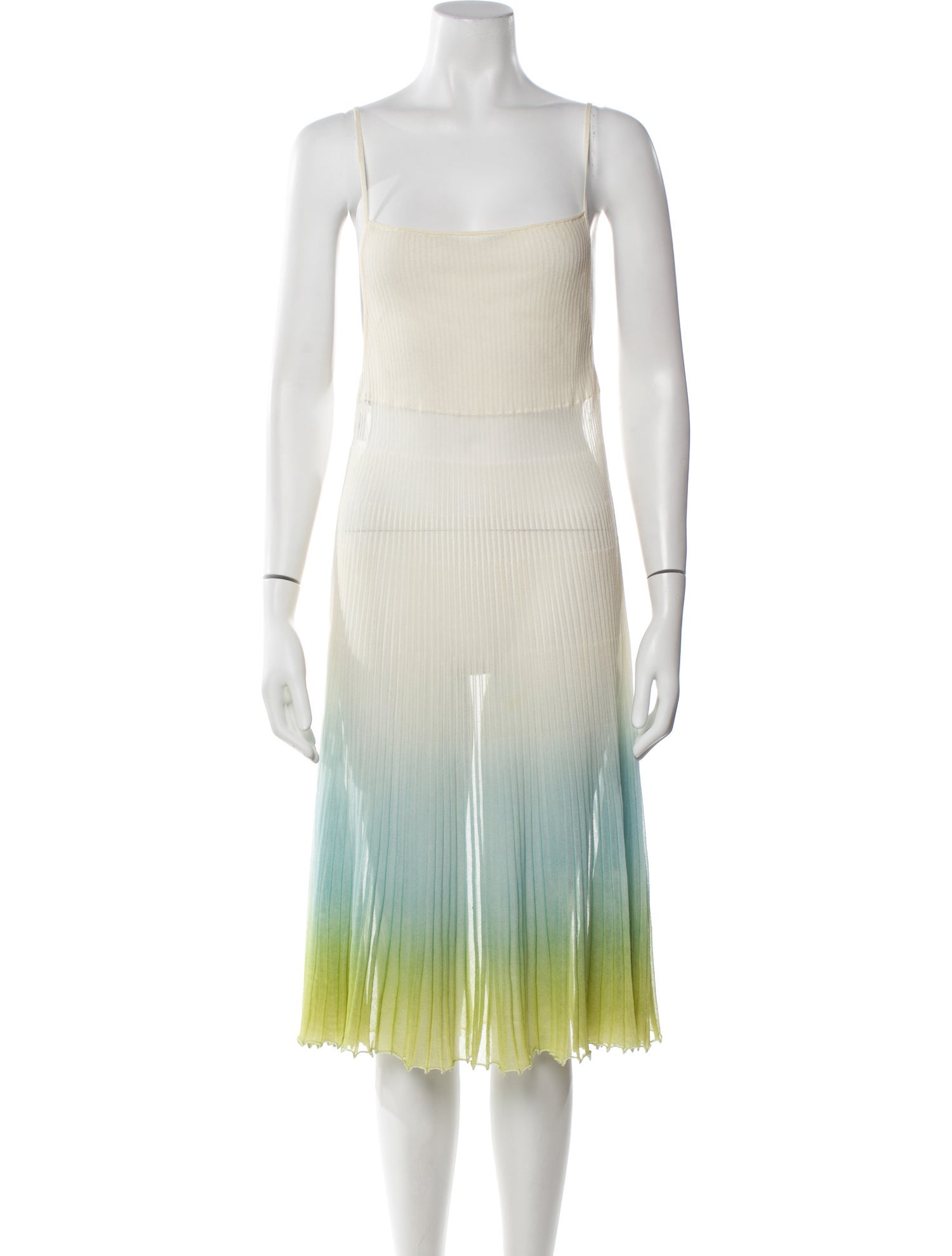 Jacquemus Square Neckline Knee-Length Dress