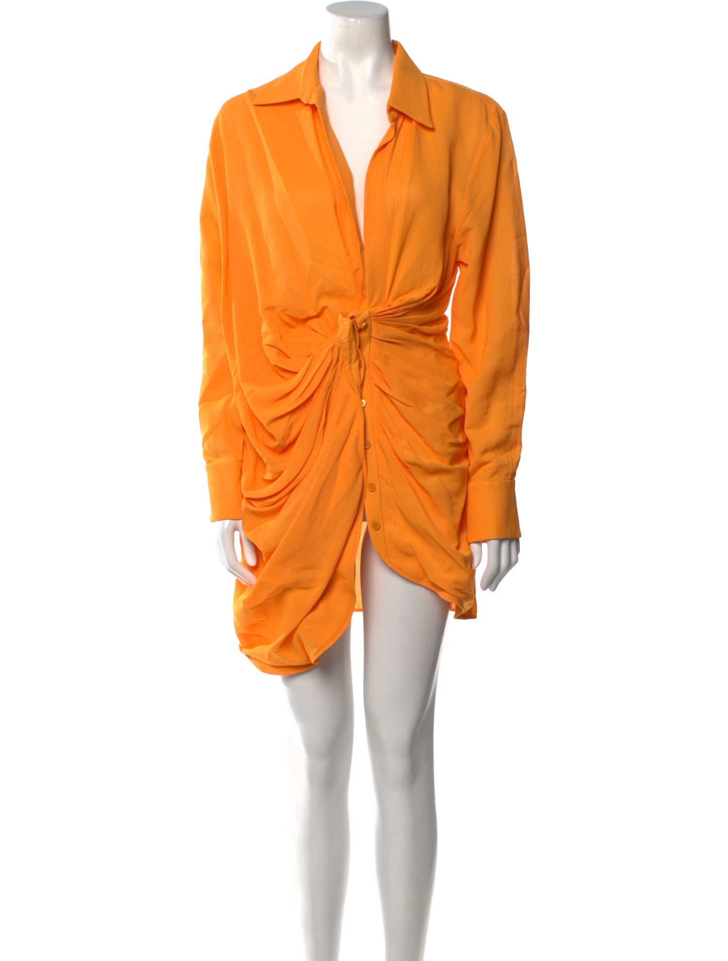 Jacquemus Cowl Neck Mini Dress