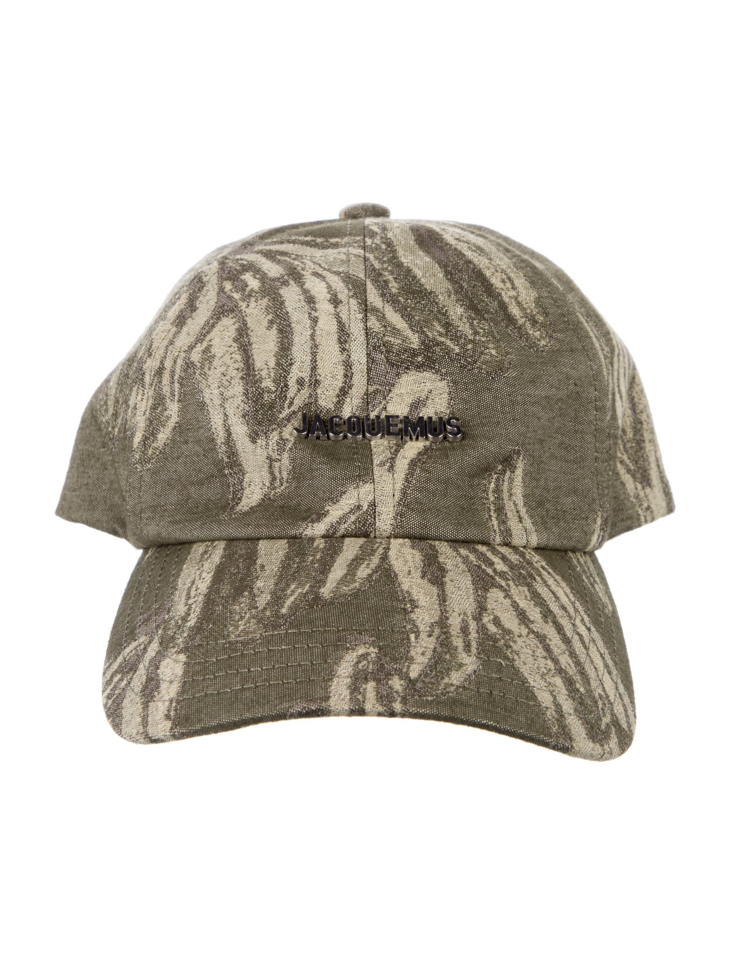 Jacquemus Cotton Pattern Print Baseball Cap