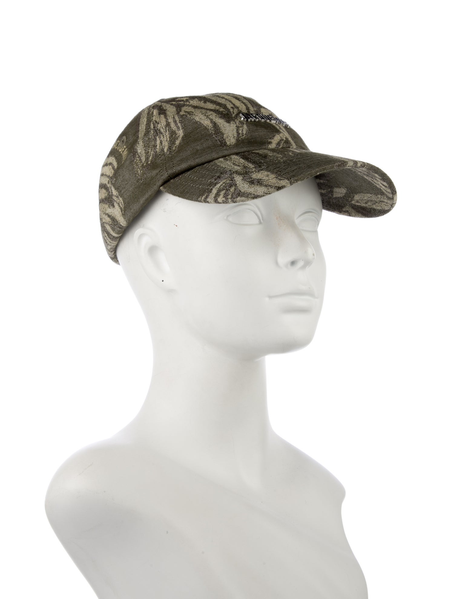 Jacquemus Cotton Pattern Print Baseball Cap