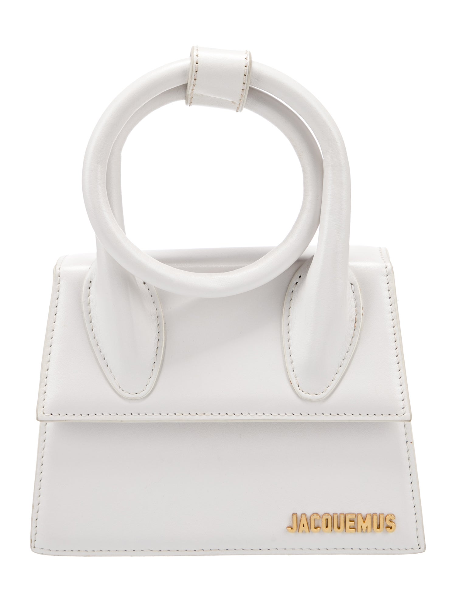 Jacquemus Leather Top Handle Bag