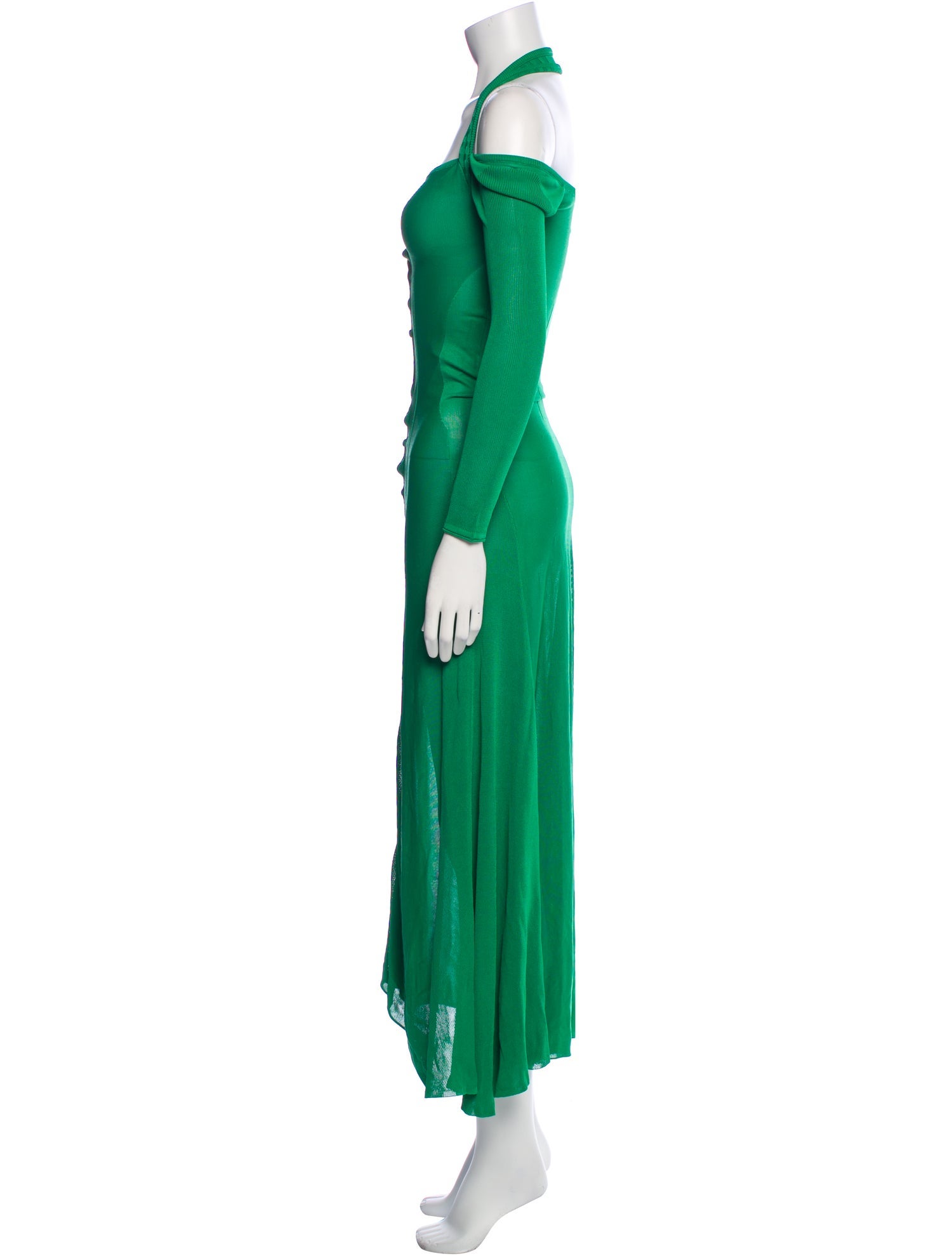 Jacquemus Square Neckline Long Dress