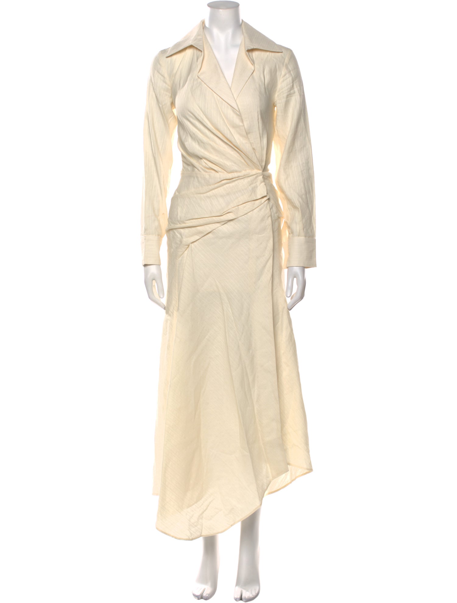 Jacquemus Linen Long Dress