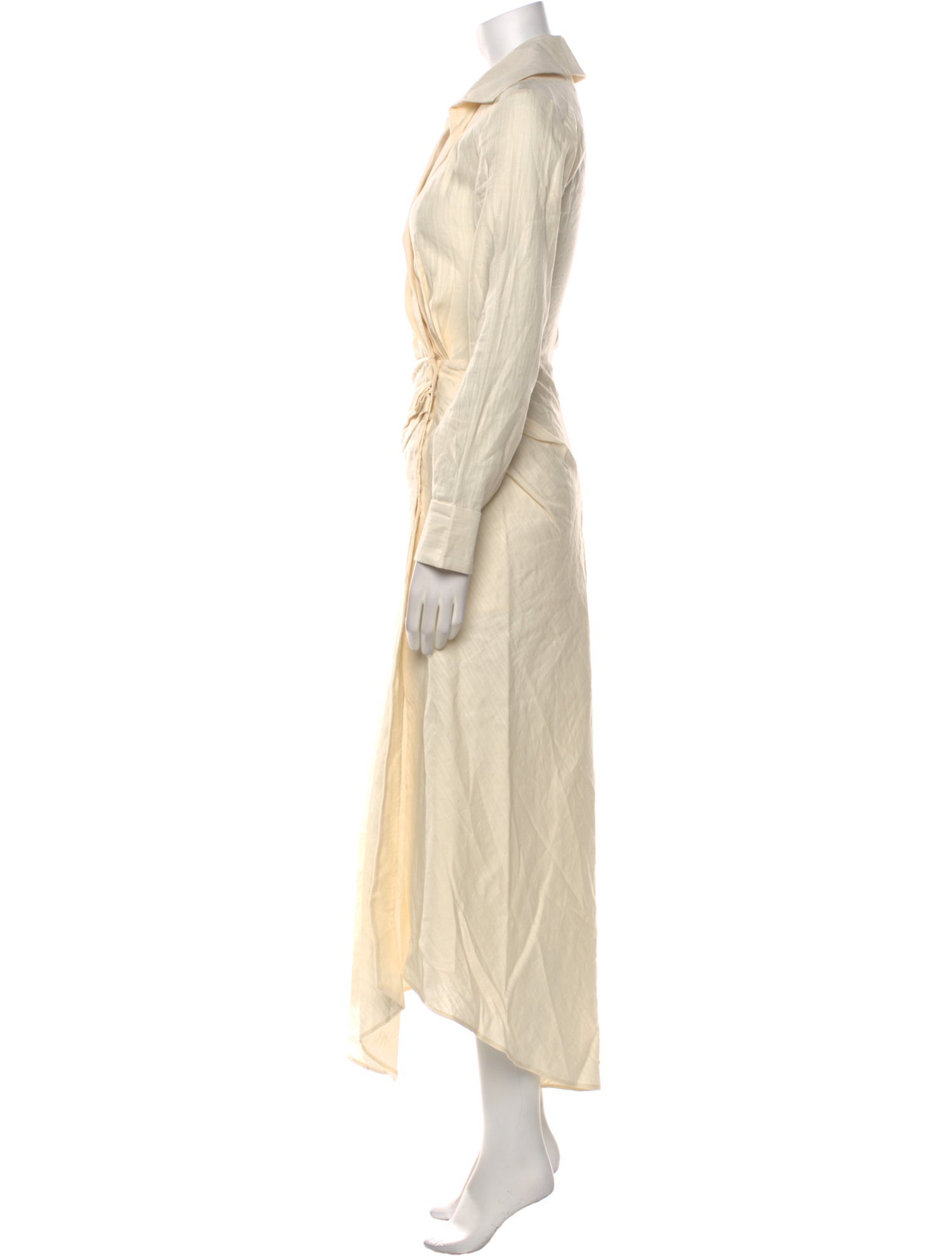 Jacquemus Linen Long Dress