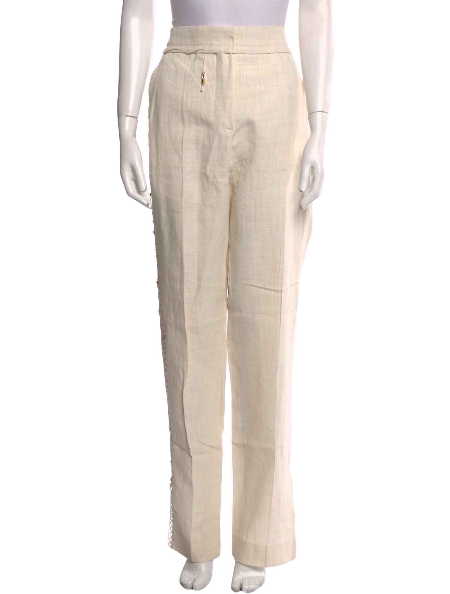 Jacquemus Wool Straight Leg Pants