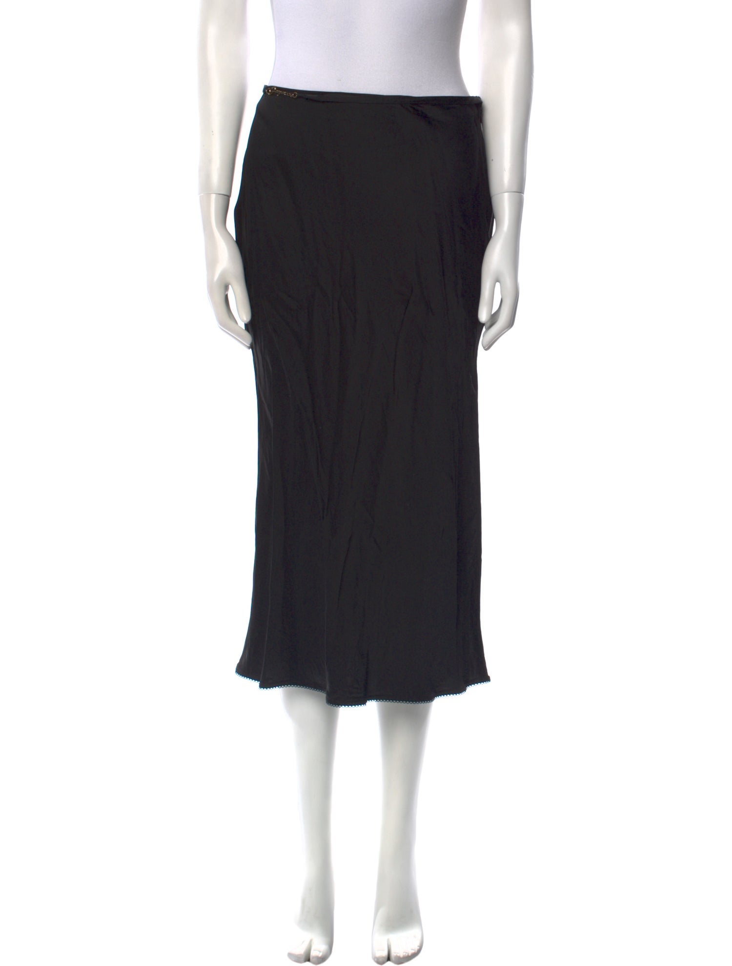 Jacquemus Lace Trim Embellishment Midi Length Skirt