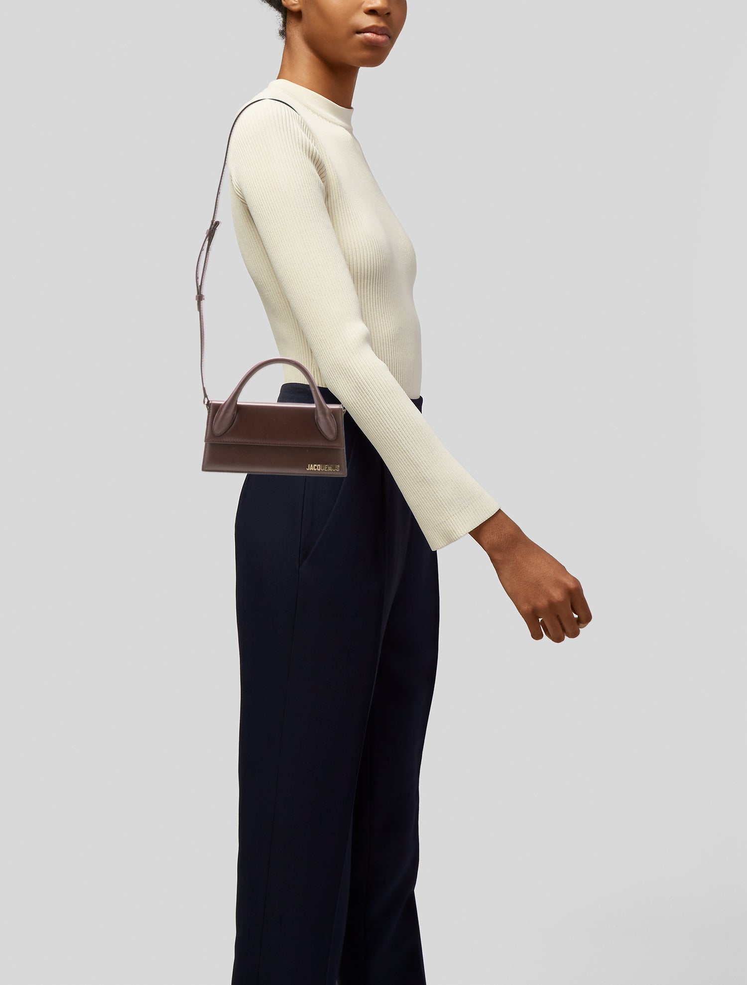 Jacquemus Leather Top Handle Bag