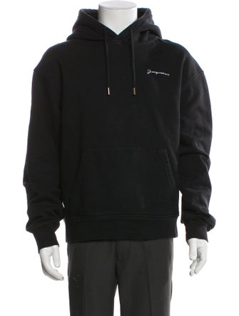 Jacquemus Signature Logo Graphic Print Hoodie