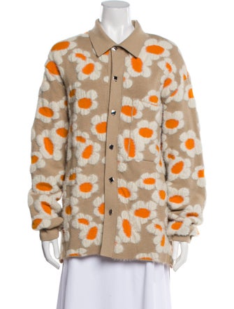 Jacquemus Printed Faux Fur Jacket