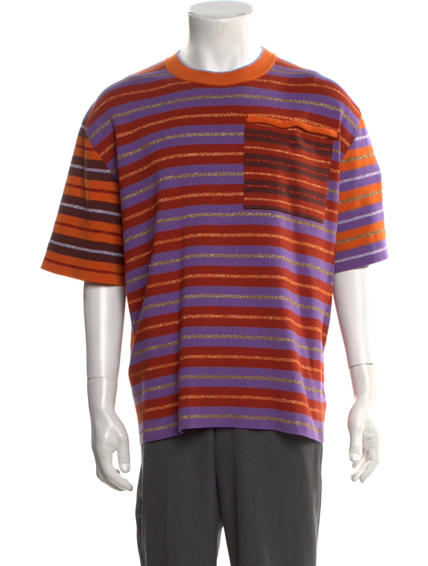 Jacquemus Striped Crew Neck T-Shirt w/ Tags
