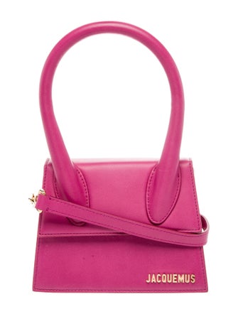Jacquemus Leather Top Handle Bag