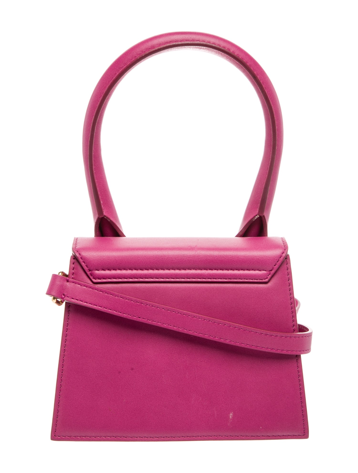 Jacquemus Leather Top Handle Bag
