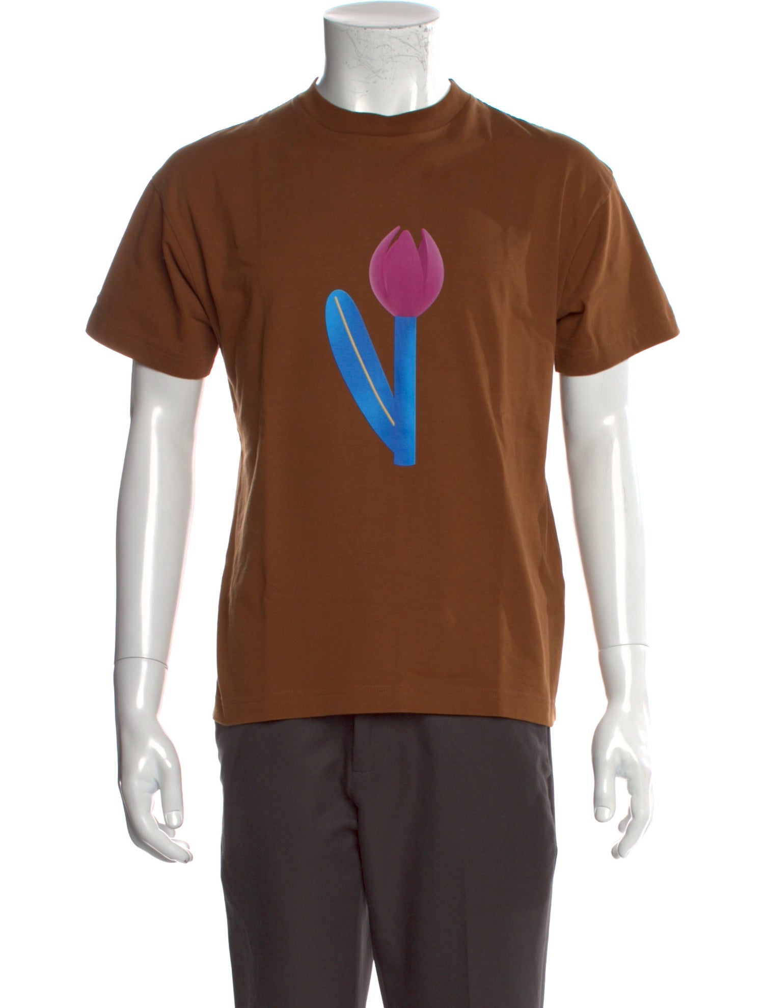 Jacquemus Graphic Print Crew Neck T-Shirt