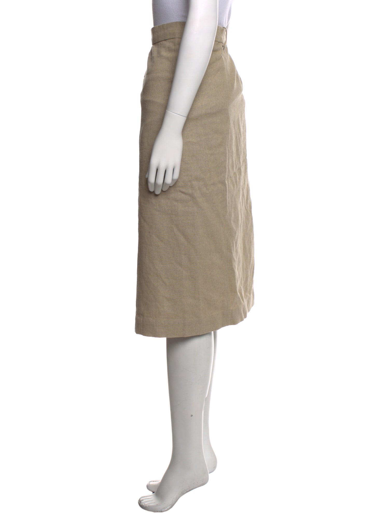 Jacquemus Linen Knee-Length Skirt w/ Tags