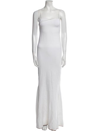 Jacquemus Square Neckline Long Dress
