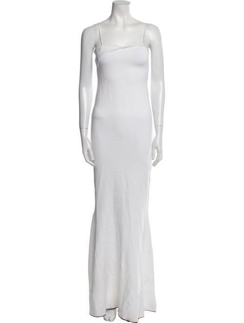 Jacquemus Square Neckline Long Dress