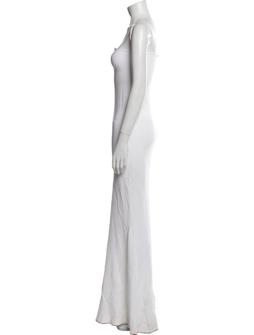 Jacquemus Square Neckline Long Dress