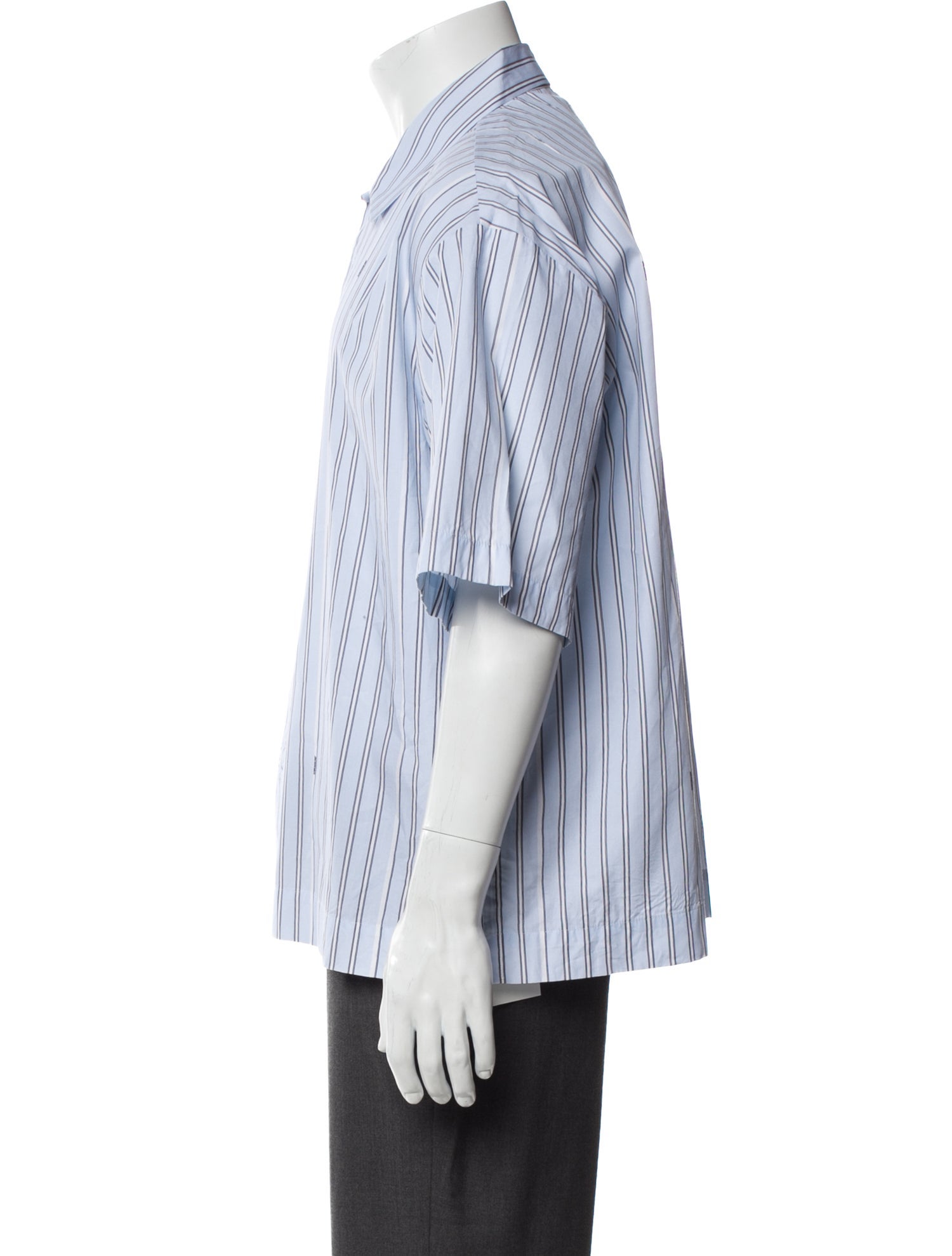 Jacquemus Striped Short Sleeve Shirt