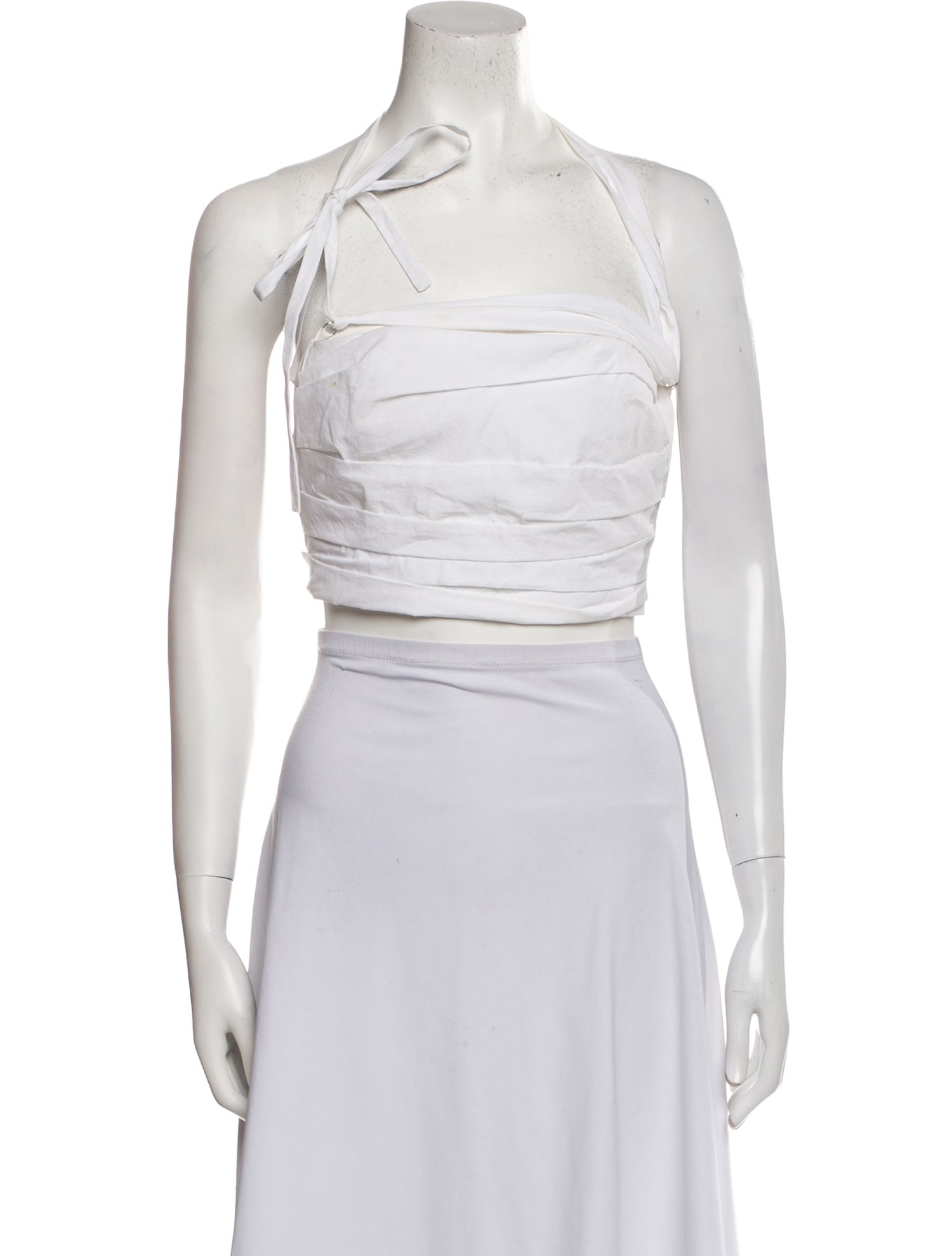 Jacquemus Strapless Crop Top
