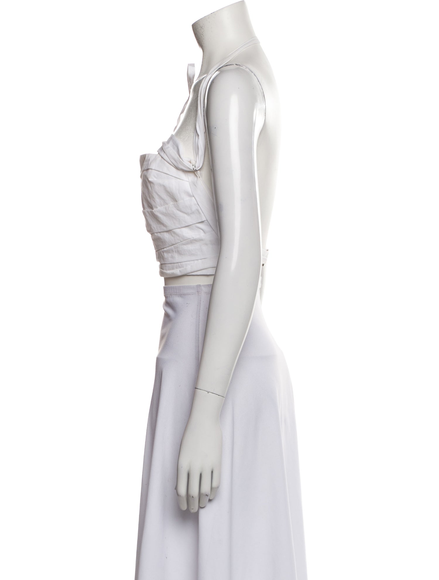 Jacquemus Strapless Crop Top