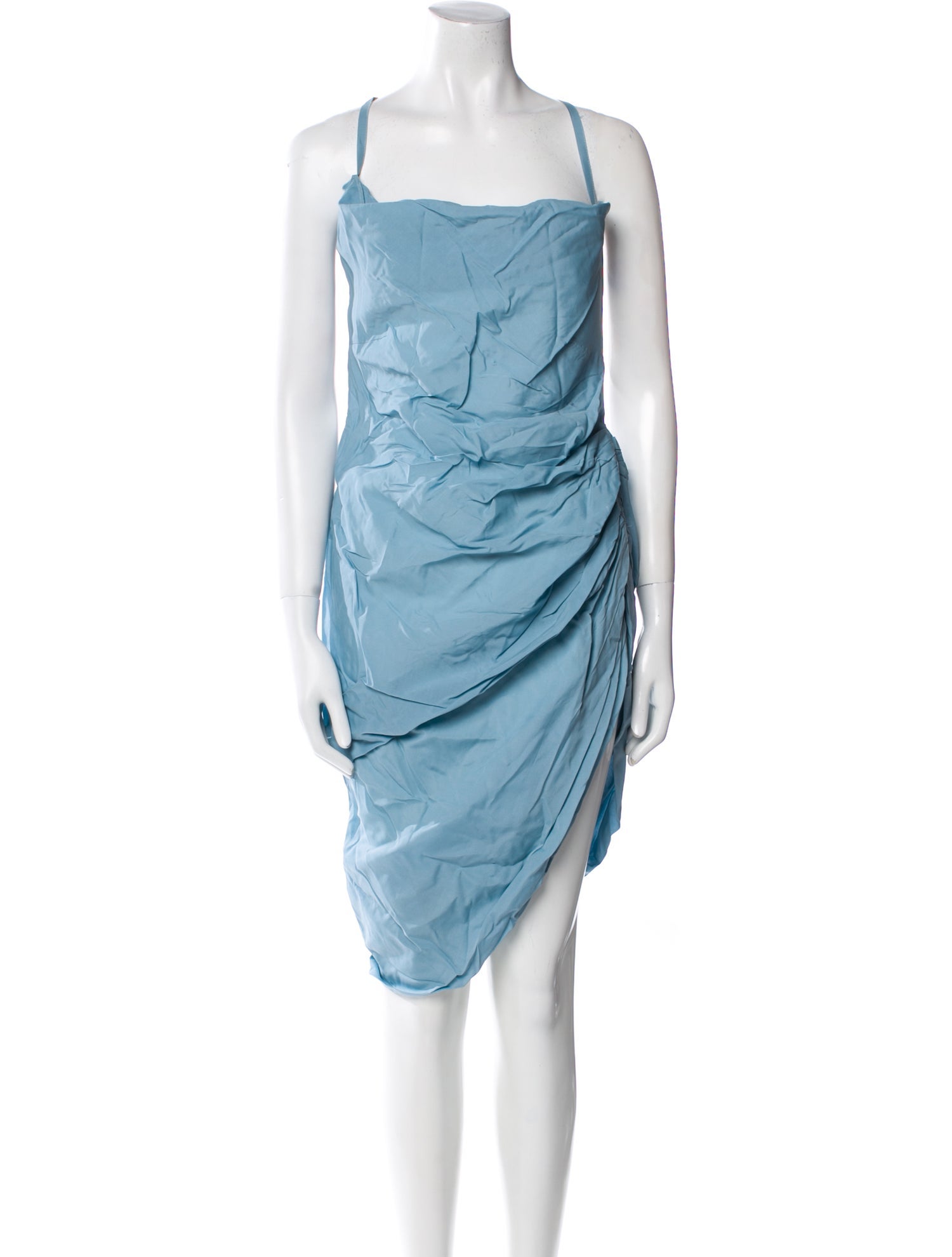 Jacquemus Linen Knee-Length Dress