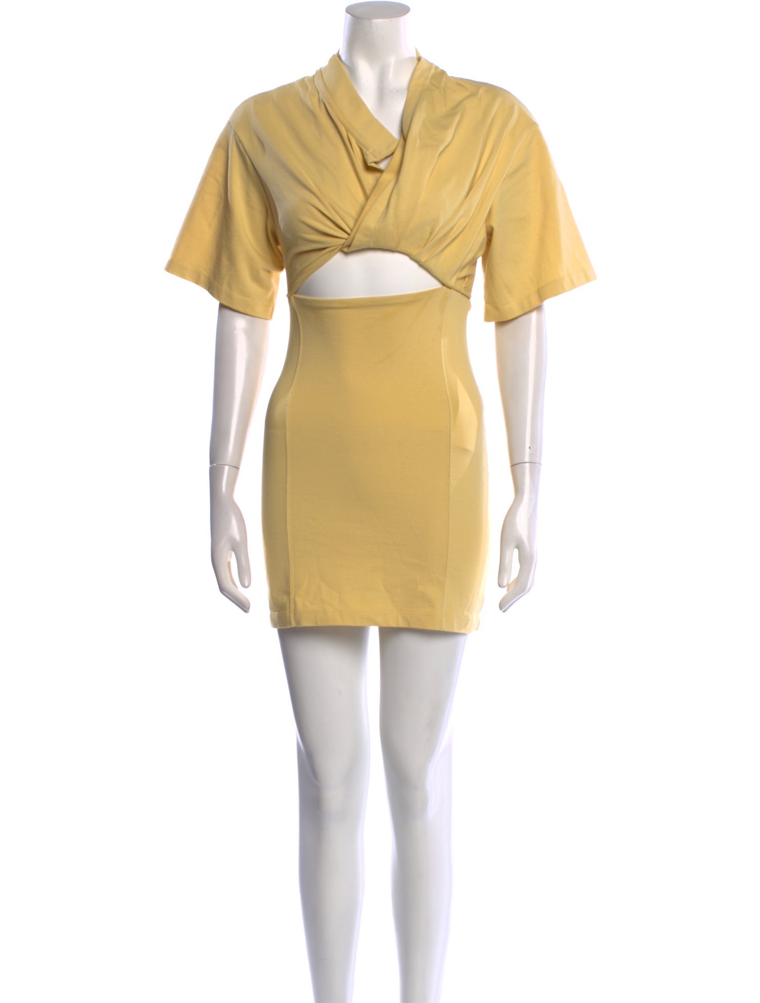 Jacquemus Cowl Neck Mini Dress