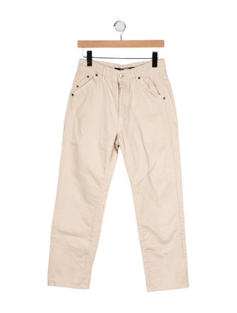 Jacquemus Mid-Rise Straight Leg Jeans