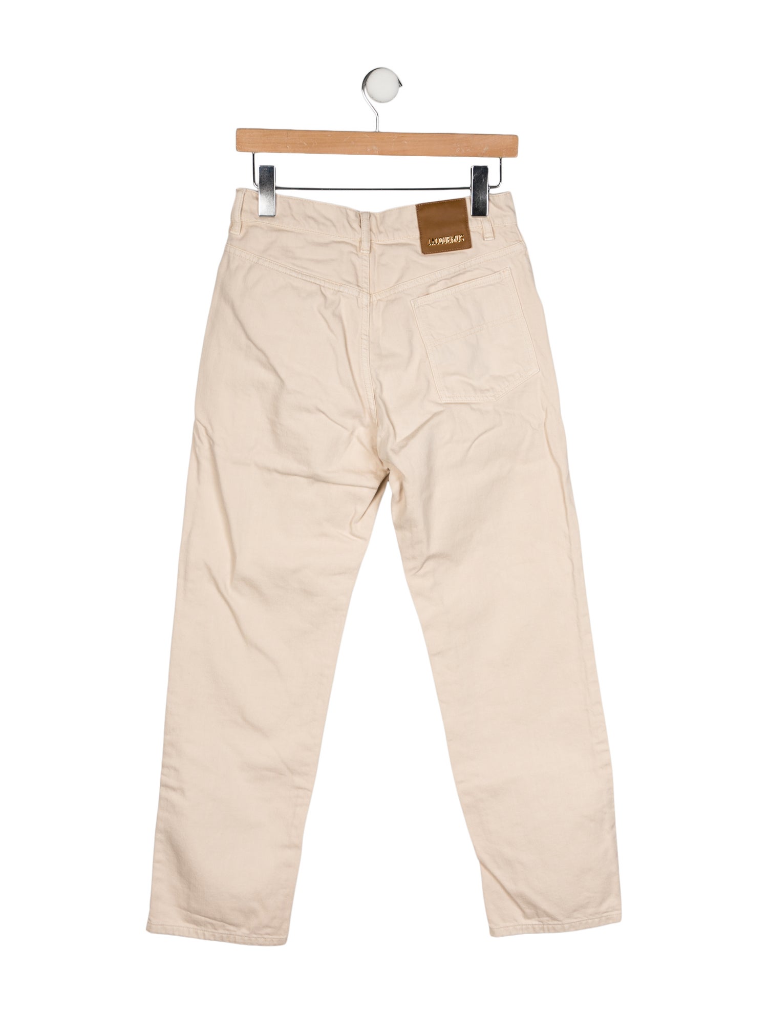 Jacquemus Mid-Rise Straight Leg Jeans