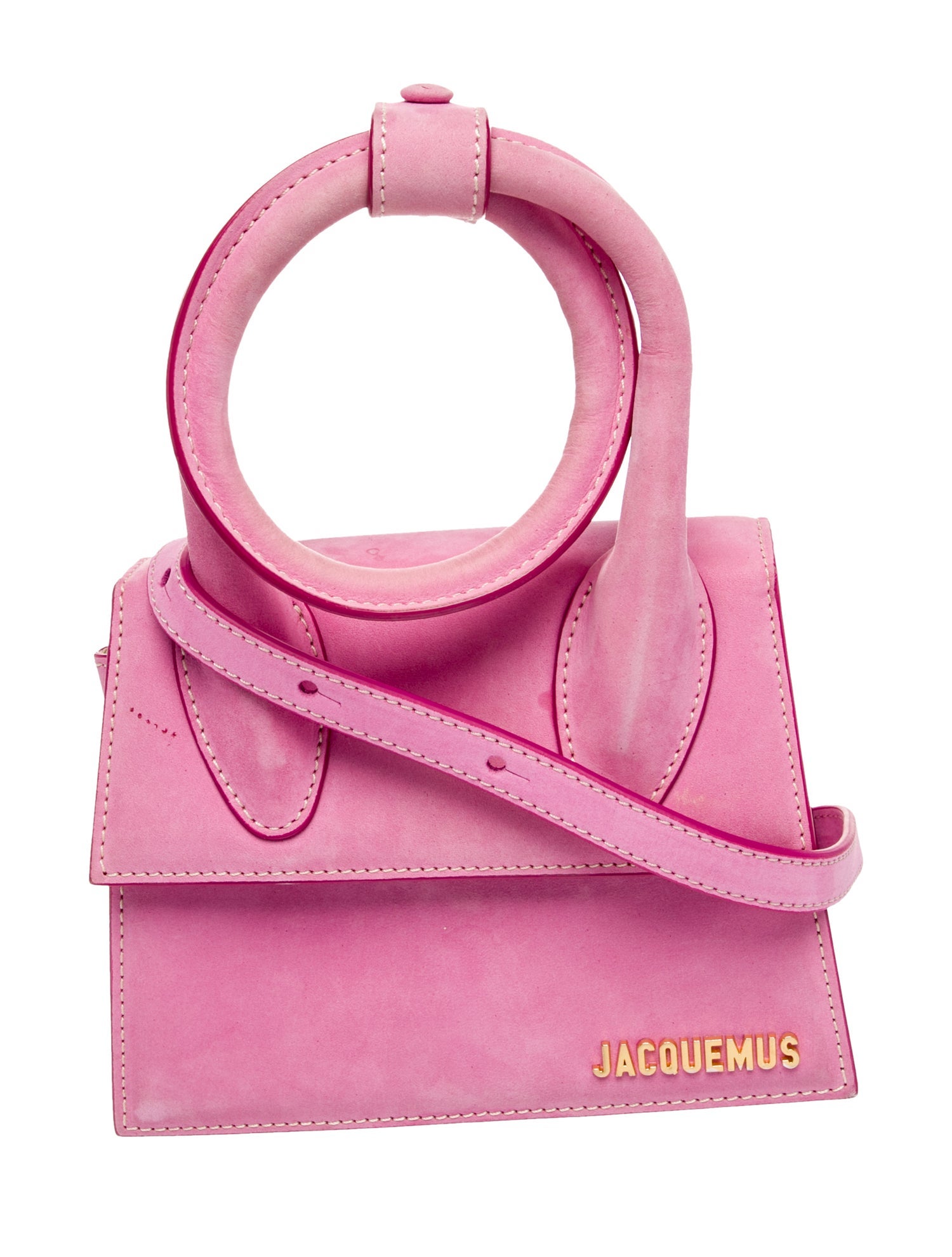 Jacquemus Leather Top Handle Bag
