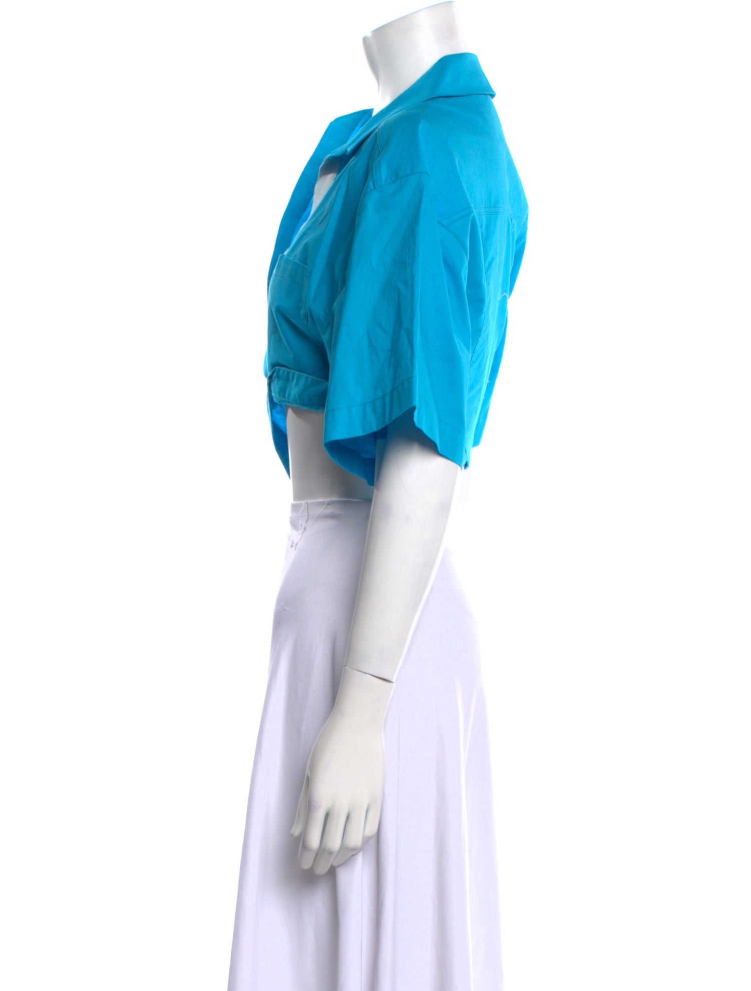 Jacquemus Short Sleeve Crop Top