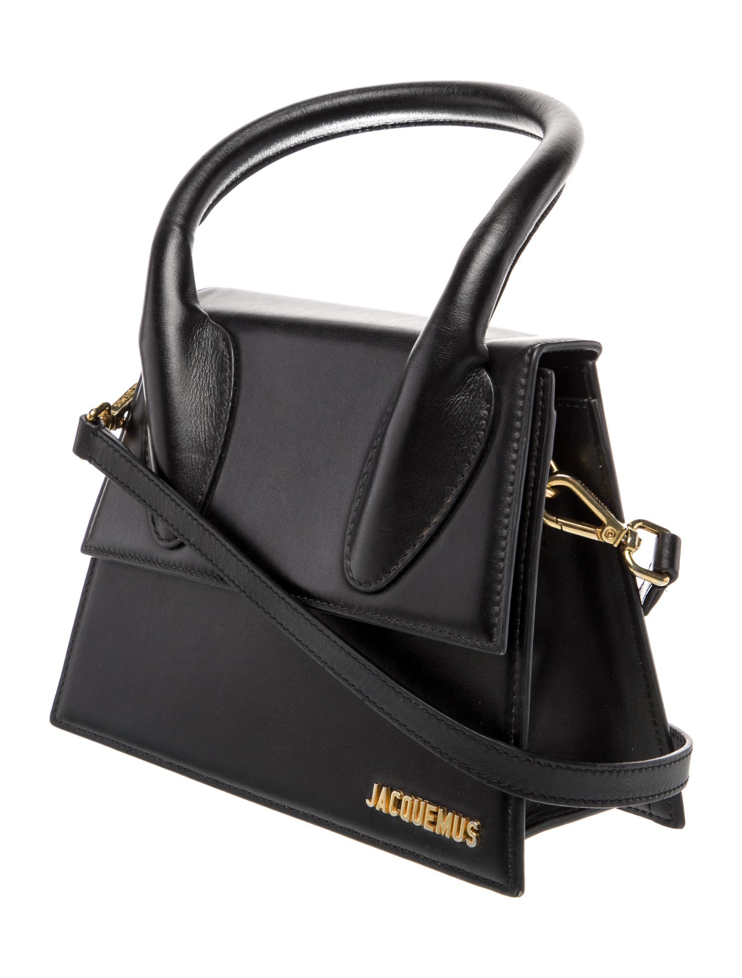 Jacquemus Leather Top Handle Bag