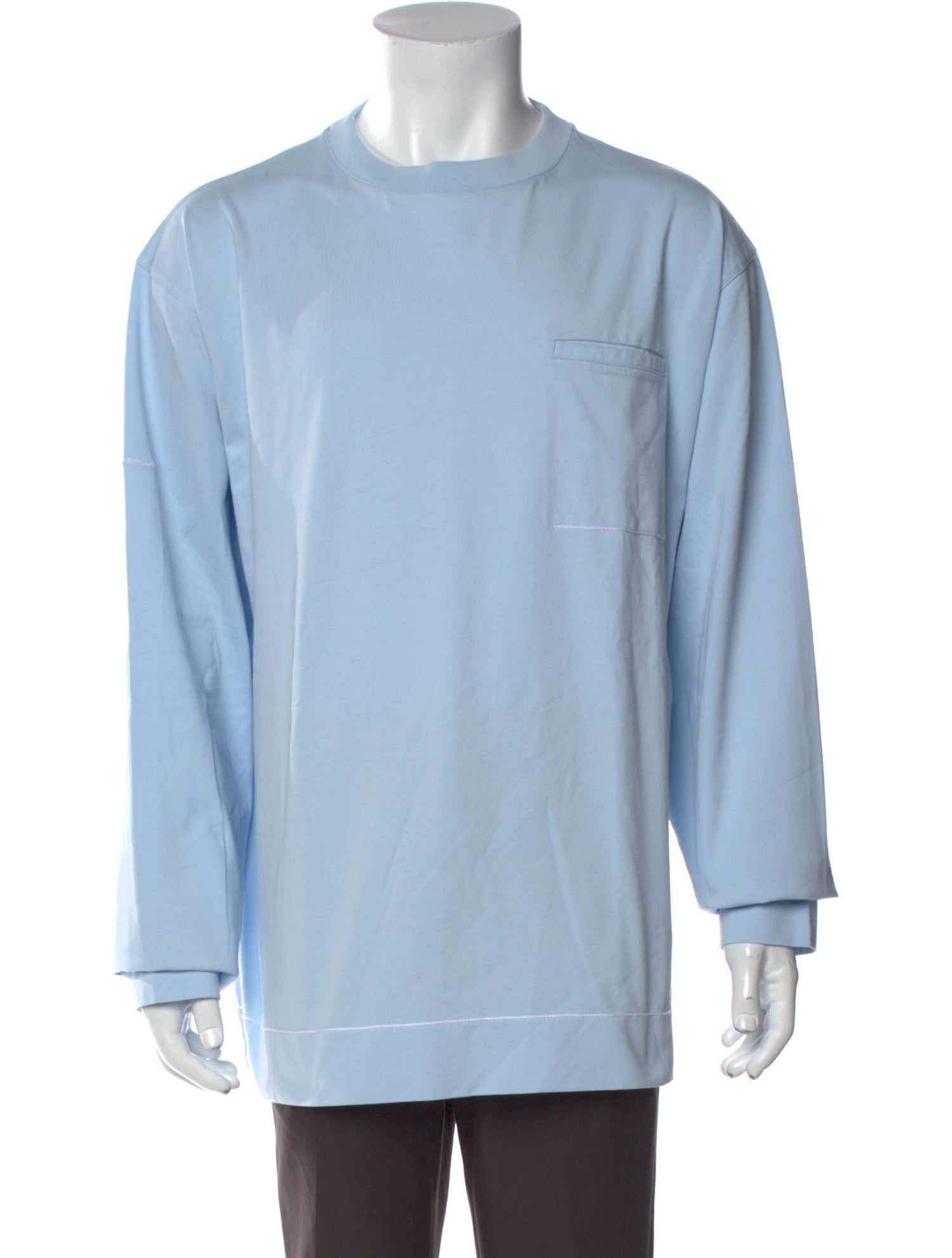 Jacquemus Crew Neck Long Sleeve Sweatshirt