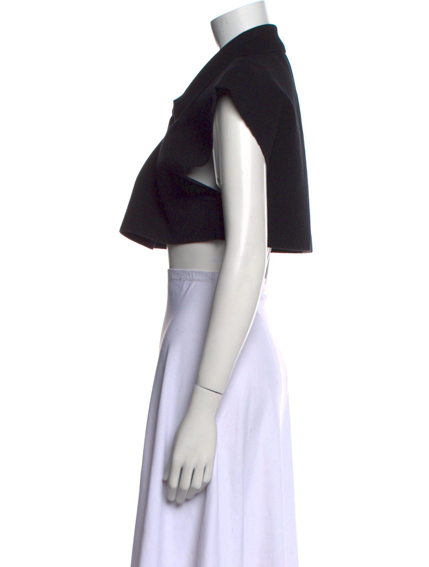 Jacquemus Short Sleeve Crop Top