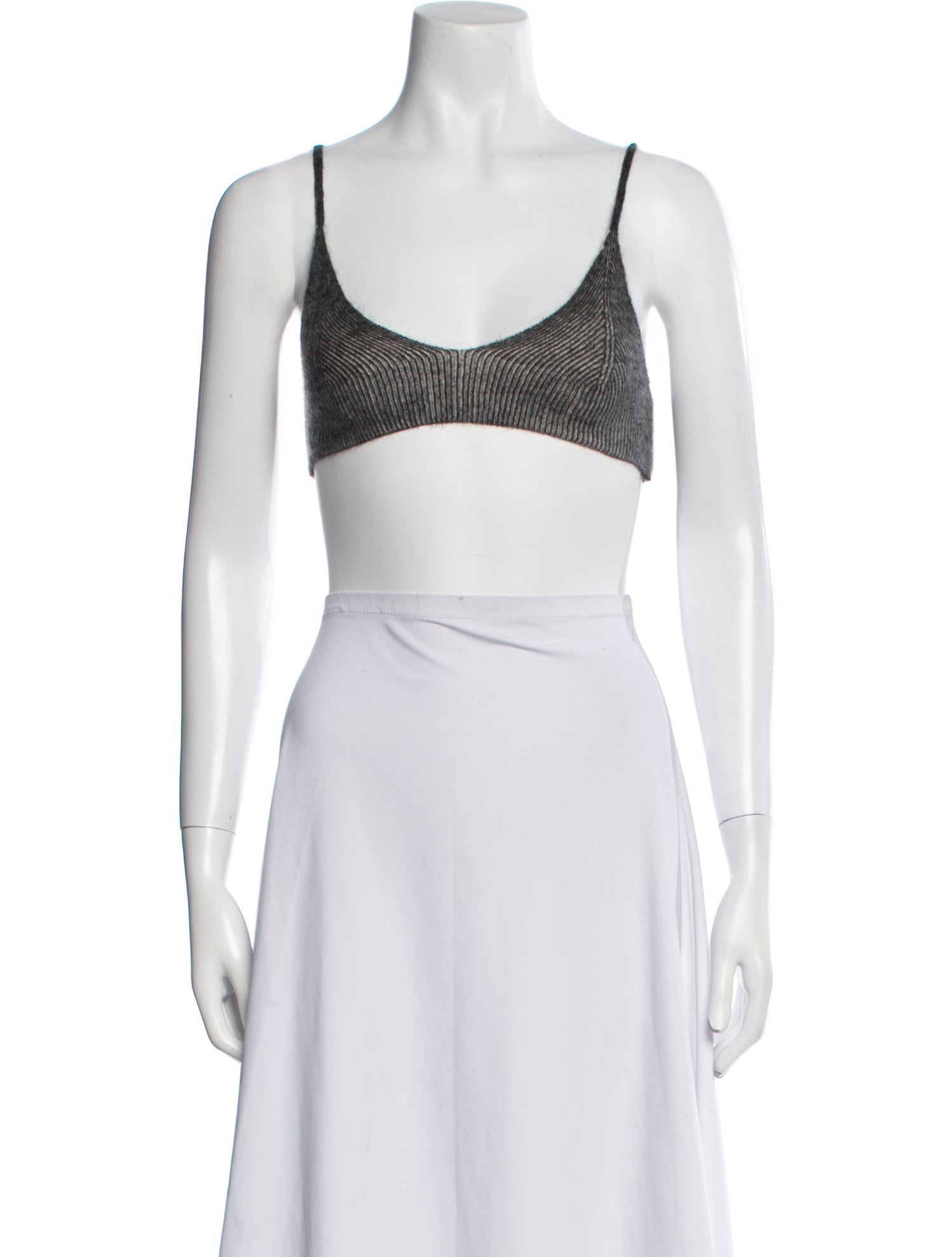 Jacquemus Scoop Neck Sleeveless Crop Top w/ Tags