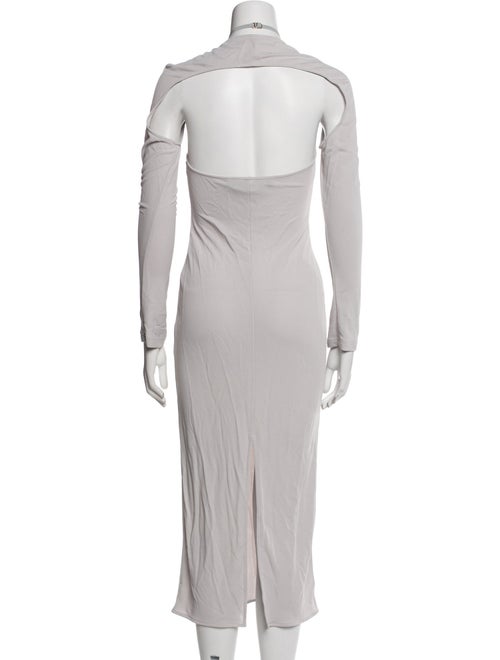 Jacquemus Mock Neck Long Dress