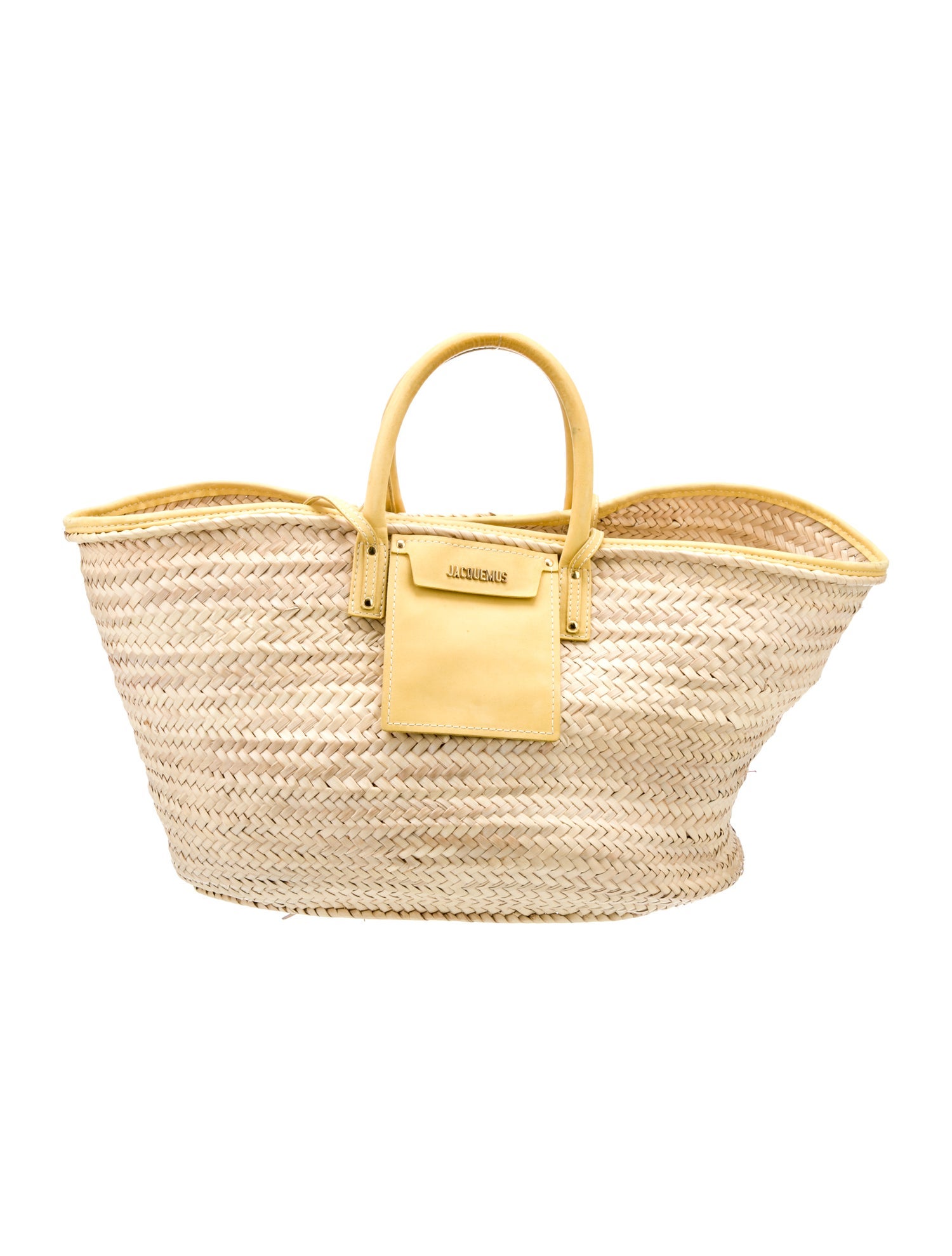 Jacquemus Straw Weekender Bag